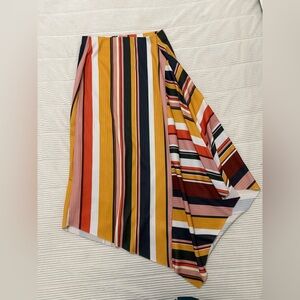 Zara Multicolor Striped Women's Skirt